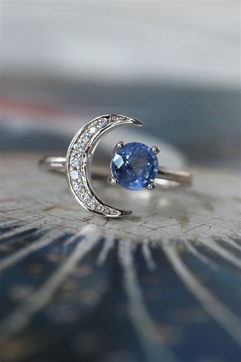 Celestial Love: Moonlight Spell Engagement Rings for a Magical Proposal